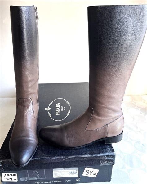 prada riding boots ebay|Prada calzature donna boots.